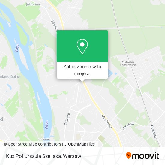 Mapa Kux Pol Urszula Szeliska