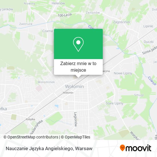 Mapa Nauczanie Języka Angielskiego