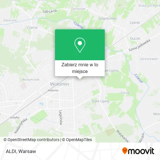 Mapa ALDI
