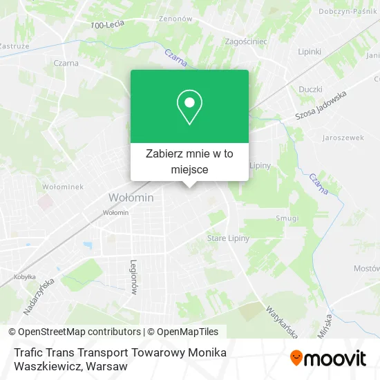 Mapa Trafic Trans Transport Towarowy Monika Waszkiewicz