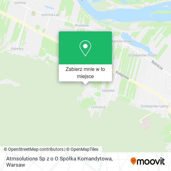 Mapa Atmsolutions Sp z o O Spółka Komandytowa