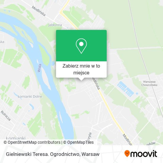 Mapa Gielniewski Teresa. Ogrodnictwo