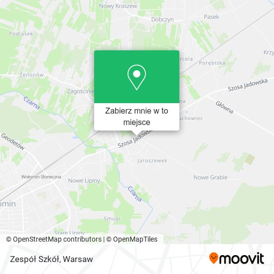 Mapa Zespół Szkół