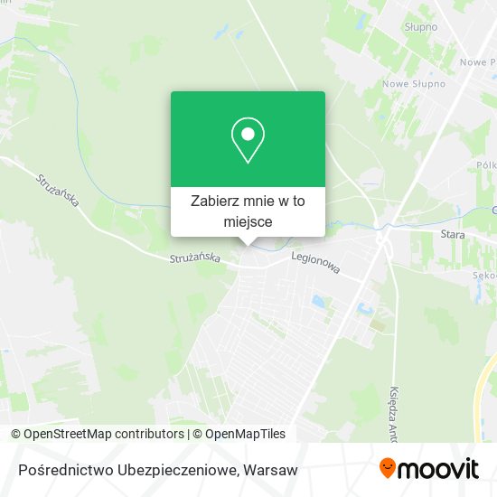 Mapa Pośrednictwo Ubezpieczeniowe