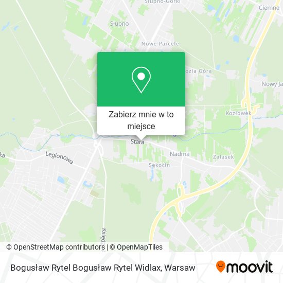 Mapa Bogusław Rytel Bogusław Rytel Widlax