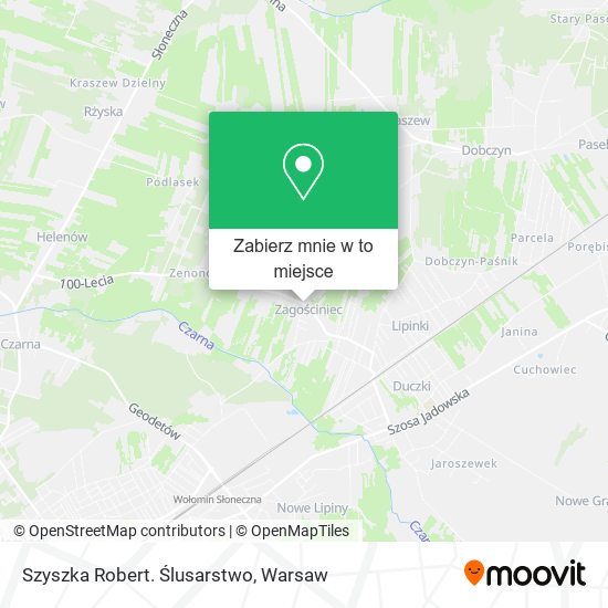 Mapa Szyszka Robert. Ślusarstwo