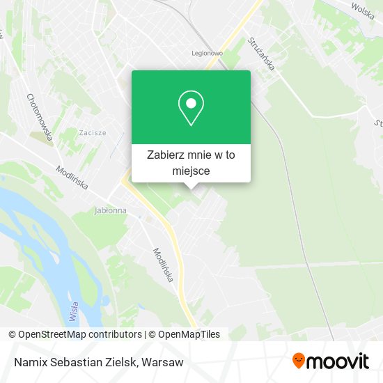 Mapa Namix Sebastian Zielsk