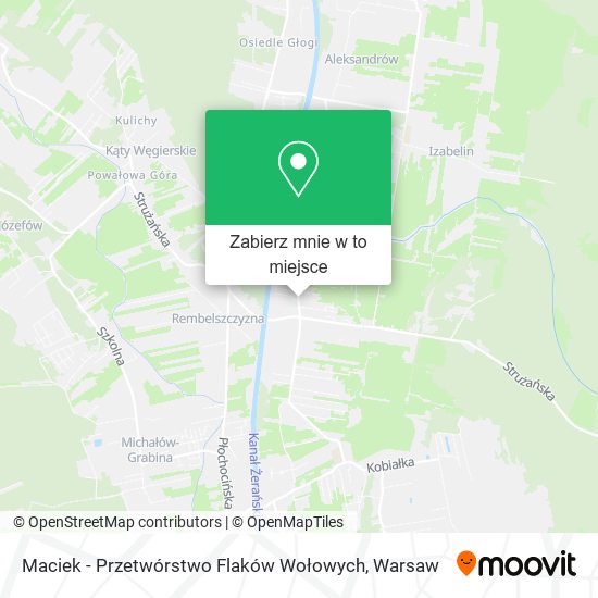 Mapa Maciek - Przetwórstwo Flaków Wołowych