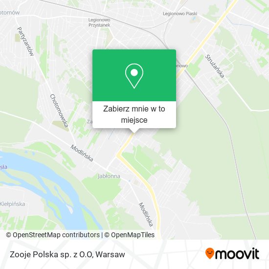 Mapa Zooje Polska sp. z O.O