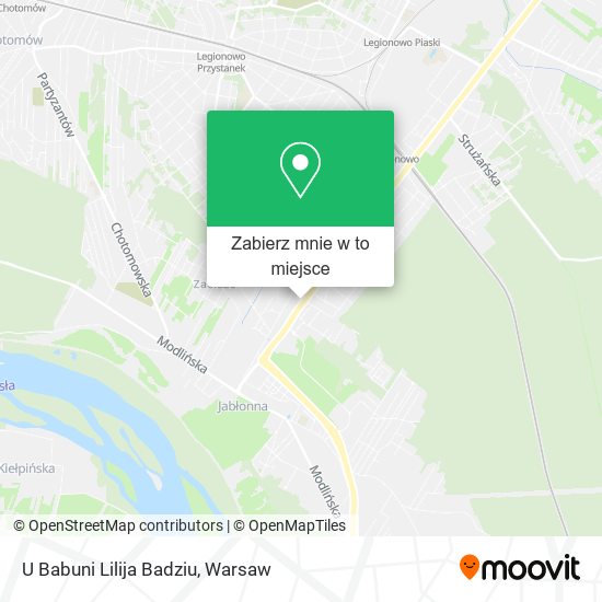 Mapa U Babuni Lilija Badziu