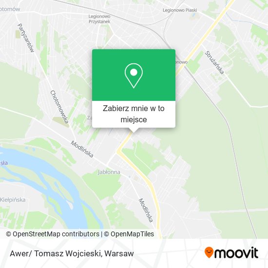 Mapa Awer/ Tomasz Wojcieski