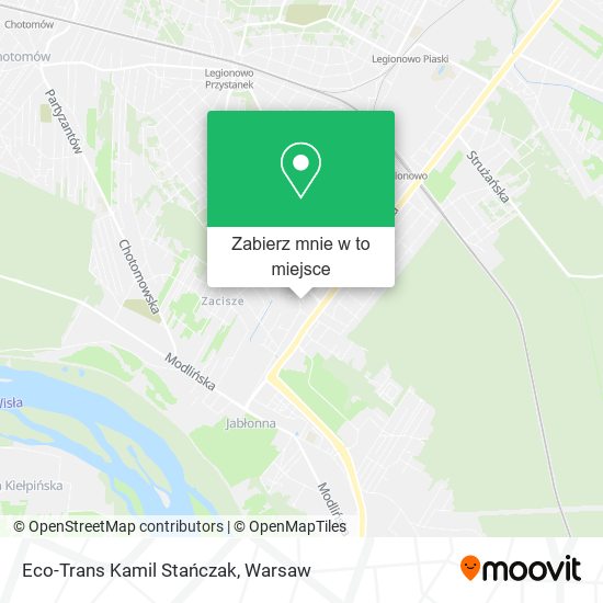 Mapa Eco-Trans Kamil Stańczak