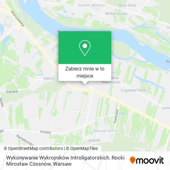 Mapa Wykonywanie Wykrojników Introligatorskich. Rocki Mirosław Czosnów