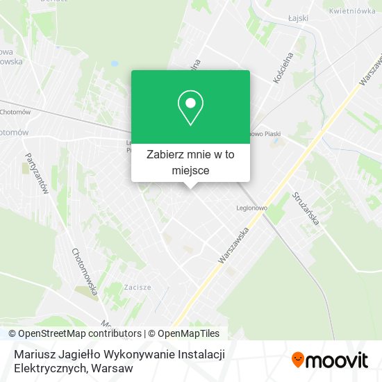 Mapa Mariusz Jagiełło Wykonywanie Instalacji Elektrycznych