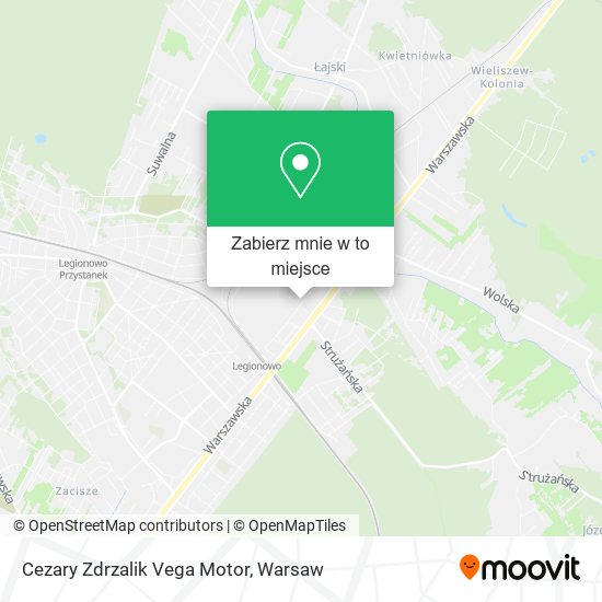 Mapa Cezary Zdrzalik Vega Motor