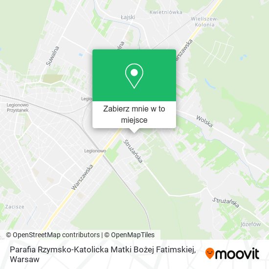 Mapa Parafia Rzymsko-Katolicka Matki Bożej Fatimskiej