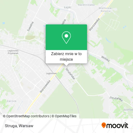 Mapa Struga