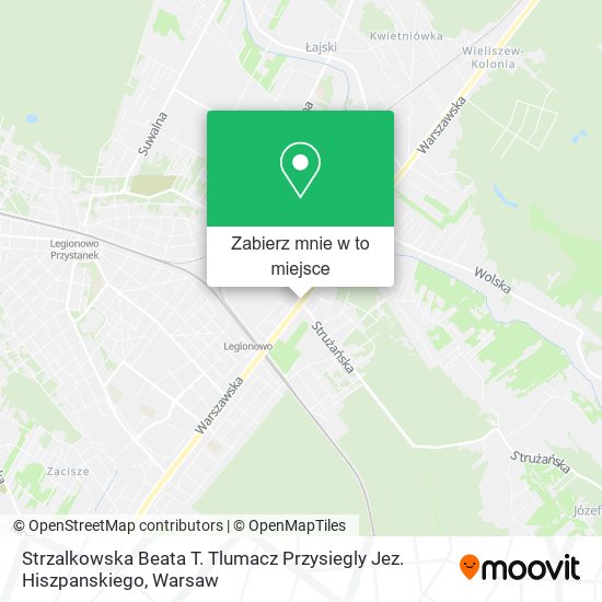 Mapa Strzalkowska Beata T. Tlumacz Przysiegly Jez. Hiszpanskiego