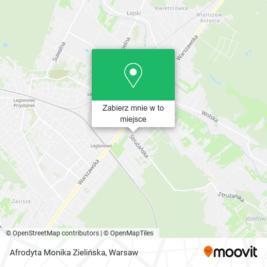 Mapa Afrodyta Monika Zielińska