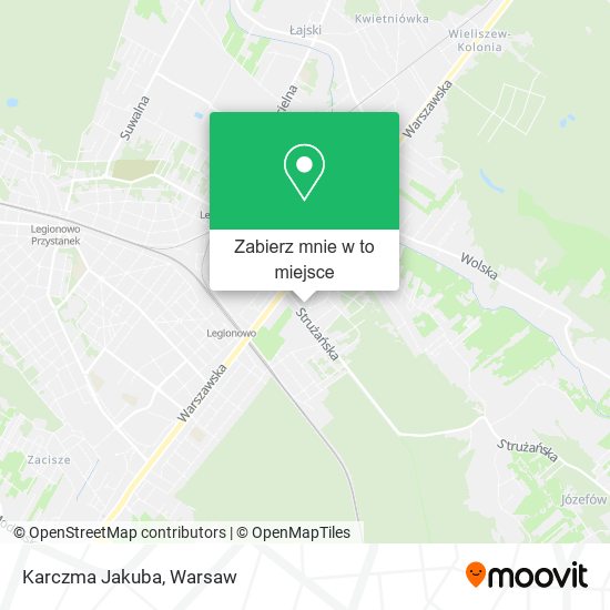 Mapa Karczma Jakuba