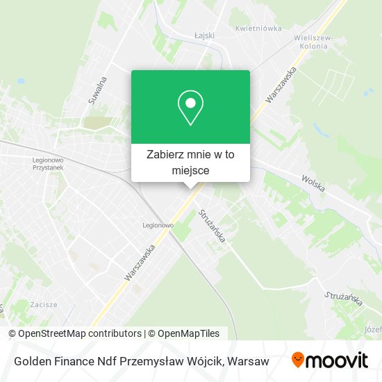 Mapa Golden Finance Ndf Przemysław Wójcik