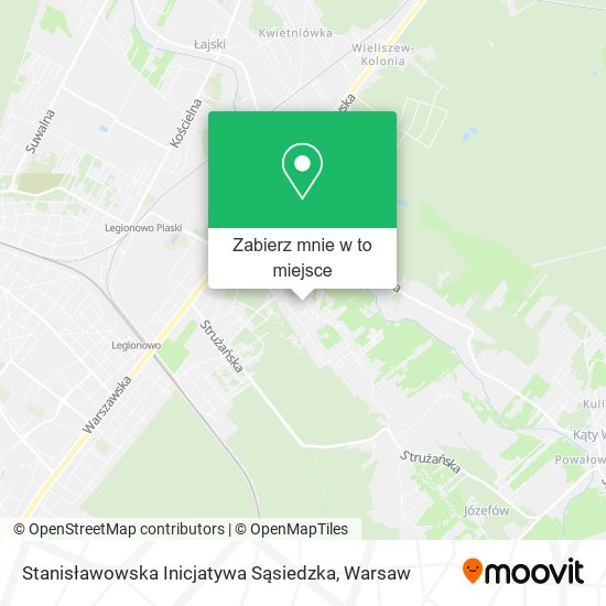 Mapa Stanisławowska Inicjatywa Sąsiedzka