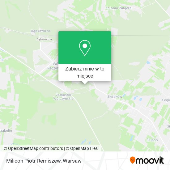 Mapa Milicon Piotr Remiszew