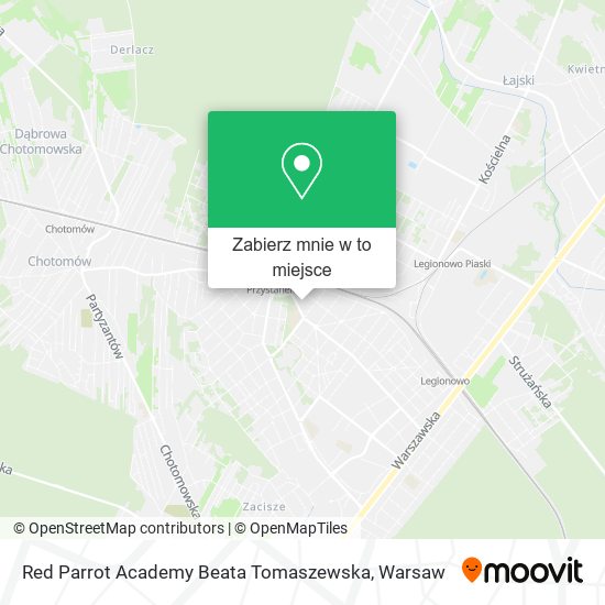 Mapa Red Parrot Academy Beata Tomaszewska