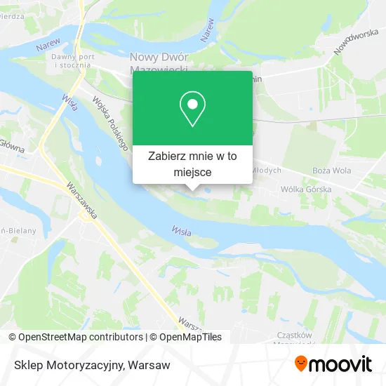 Mapa Sklep Motoryzacyjny