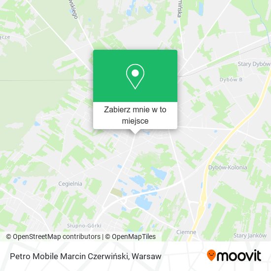 Mapa Petro Mobile Marcin Czerwiński