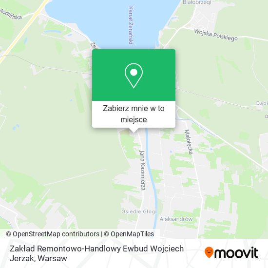 Mapa Zakład Remontowo-Handlowy Ewbud Wojciech Jerzak