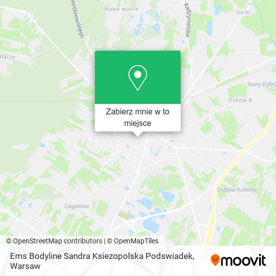 Mapa Ems Bodyline Sandra Ksiezopolska Podswiadek