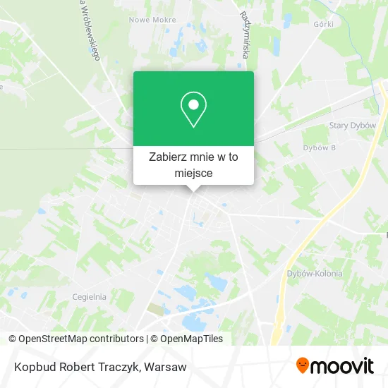 Mapa Kopbud Robert Traczyk
