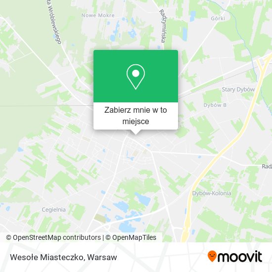 Mapa Wesołe Miasteczko