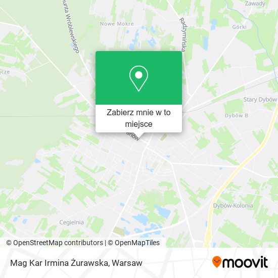 Mapa Mag Kar Irmina Żurawska