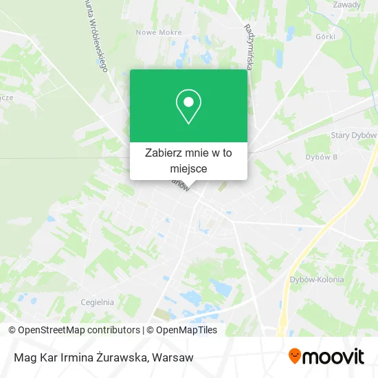 Mapa Mag Kar Irmina Żurawska