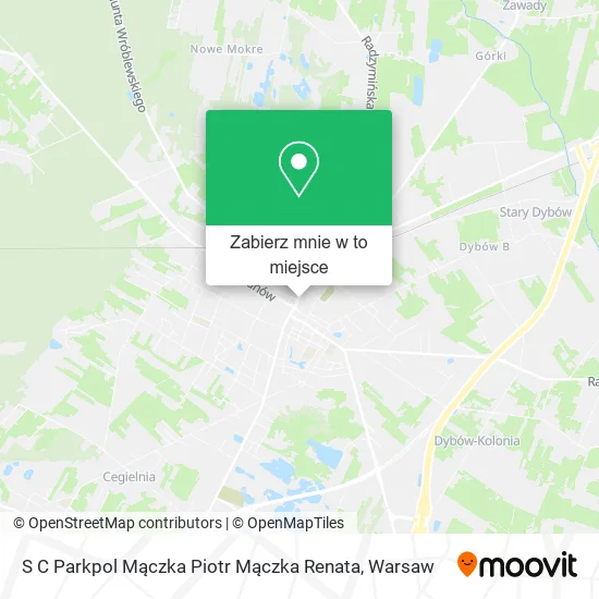 Mapa S C Parkpol Mączka Piotr Mączka Renata