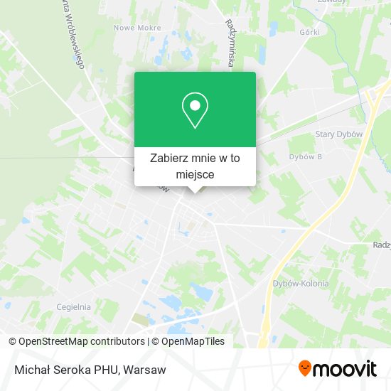 Mapa Michał Seroka PHU