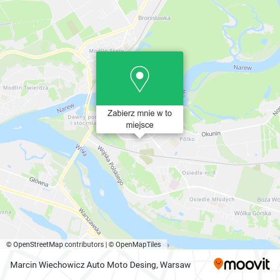 Mapa Marcin Wiechowicz Auto Moto Desing