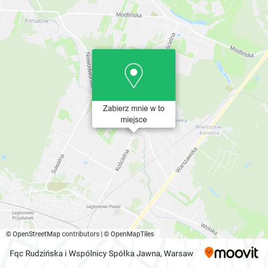 Mapa Fqc Rudzińska i Wspólnicy Spółka Jawna