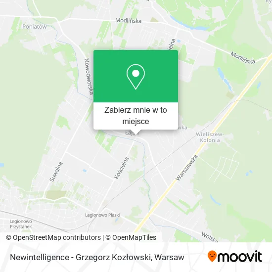 Mapa Newintelligence - Grzegorz Kozłowski