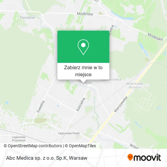 Mapa Abc Medica sp. z o.o. Sp.K