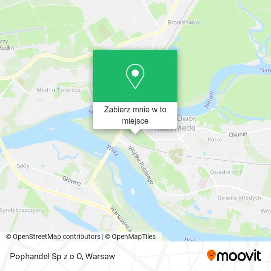 Mapa Pophandel Sp z o O