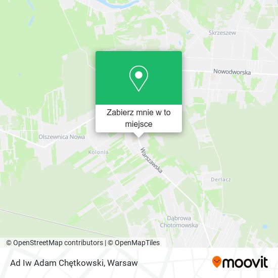 Mapa Ad Iw Adam Chętkowski