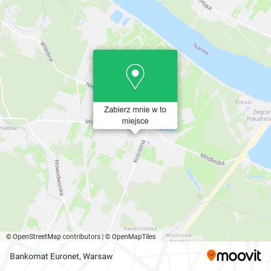 Mapa Bankomat Euronet