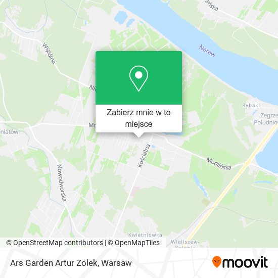 Mapa Ars Garden Artur Zolek