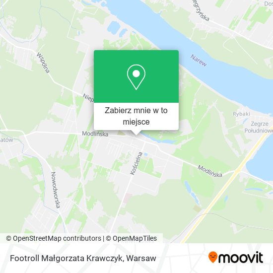 Mapa Footroll Małgorzata Krawczyk