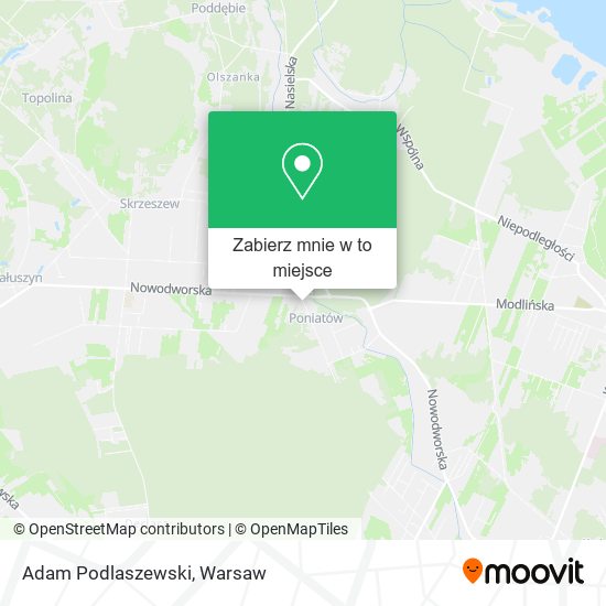 Mapa Adam Podlaszewski