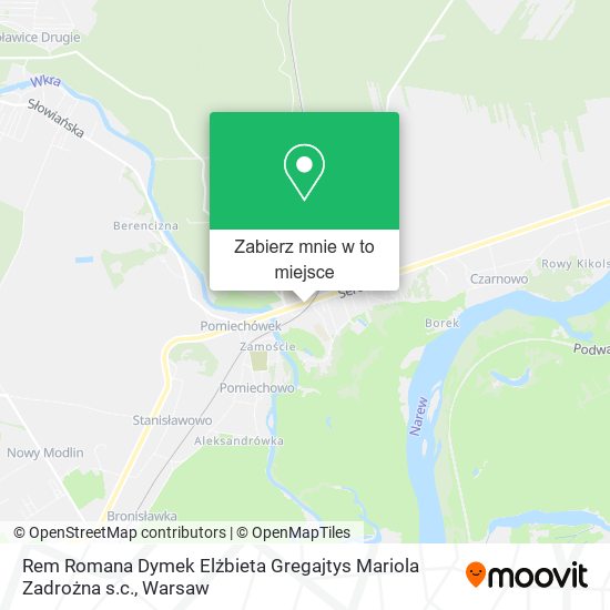 Mapa Rem Romana Dymek Elżbieta Gregajtys Mariola Zadrożna s.c.