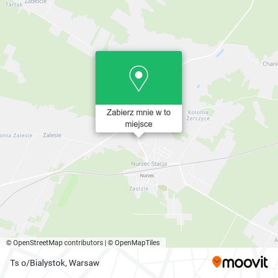 Mapa Ts o/Bialystok